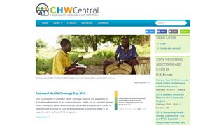 Welcome to CHW Central | CHW Central