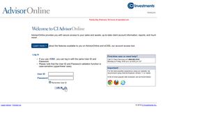 Advisor Online - CI Investments