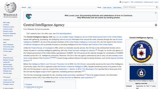 Central Intelligence Agency - Wikipedia