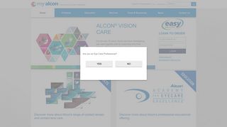 MyAlcon UK: Alcon Vision Care
