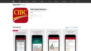 CIBC Mobile Banking on the App Store - iTunes - Apple