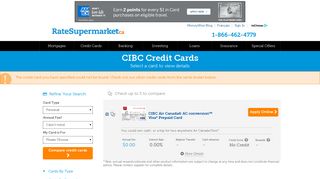 CIBC PETRO-POINTS ™ MasterCard - RateSupermarket