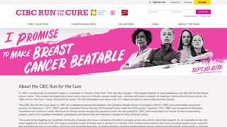 About the Run - CIBC Run for the Cure
