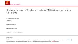 Email Fraud Examples | CIBC - CIBC.com