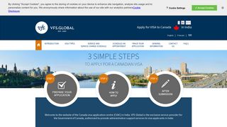 Canada Visa Information - India - Home Page - VFS Global