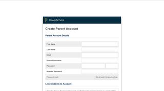 PowerSchool - Student and Parent Sign In