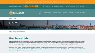 Italy - CIE Tours