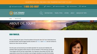 About Us | CIE Tours