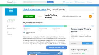 Access ciee.instructure.com. Log In to Canvas