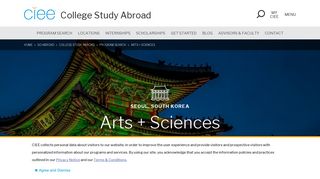 Arts + Sciences | Seoul | South Korea | College Study Abroad | CIEE