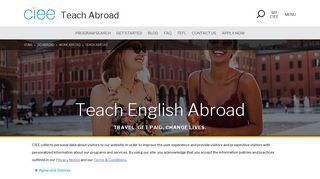 CIEE Teach Abroad - Teach Abroad | CIEE