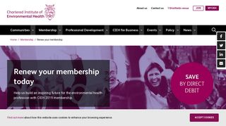 Renew your membership - Chartered Institute of ... - CIEH