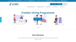CIEL HR | Recruitment and staffing services | Staffing agency