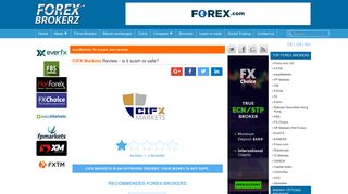 CIFX Markets Review - is cifxmarkets.com scam or good forex broker?