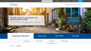Belgium | Cigna Global Expat Health Insurance