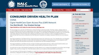 CIGNA - NALC Health Benefit Plan