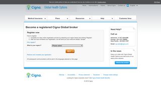 Cigna New Broker Registration - Cigna Global