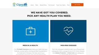 Health Insurance Plans | Cigna TTK