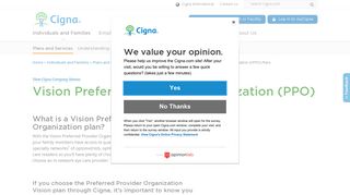 Vision Preferred Provider Organization (VPPO) Plans | Cigna