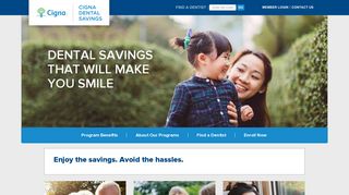 Cigna Dental Savings Program | Cigna
