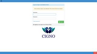 Cigno Loans Member Section