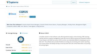 CiiRUS Reviews and Pricing - 2019 - Capterra