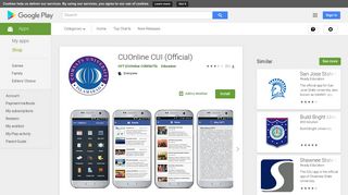 CUOnline CUI (Official) - Apps on Google Play