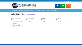 CIIT Vehari Websites - Comsats