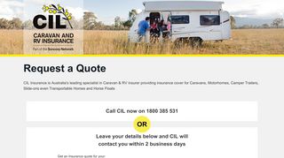 CIL Insurance: Request a Quote