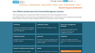 CMI member login - CILIP: the library and information association