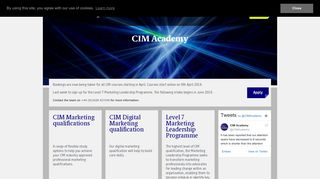 CIM Academy: Marketing, Digital Marketing & Sales Qualifications