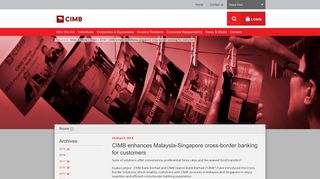 CIMB enhances Malaysia-Singapore cross-border banking for ...