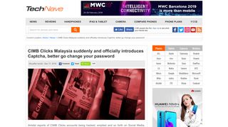 CIMB Clicks Malaysia suddenly and officially introduces Captcha ...