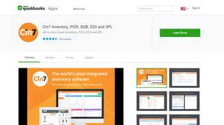 Cin7 Inventory, POS, B2B, EDI and 3PL | QuickBooks App Store