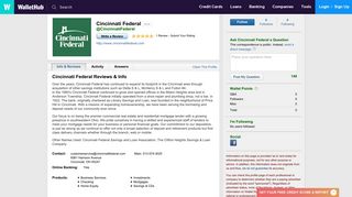 Cincinnati Federal Reviews - WalletHub