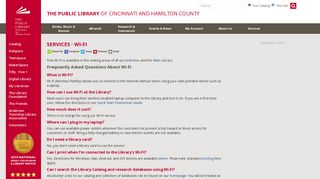Wi-Fi - The Public Library of Cincinnati and Hamilton County