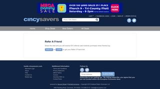Refer a Friend, Get $10 - cincysavers: Deals and Coupons for ...