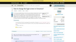 How to change the login screen in Cinnamon? - Ask Fedora ...