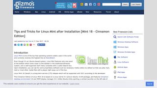 Tips and Tricks for Linux Mint after Installation [Mint 18 - Cinnamon ...
