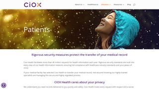 Medical Record Transfer for Patients | Ciox