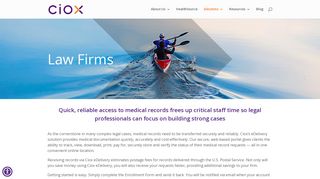 Fast, Accurate Medical Record eDelivery for Law Firms | Ciox