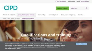 Qualifications & Training | CIPD