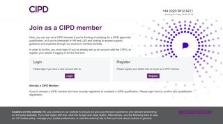 Login or register - New Member Joining - CIPD