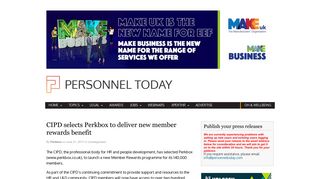 CIPD selects Perkbox to deliver new member rewards benefit - Press ...