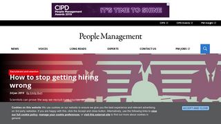 People Management homepage