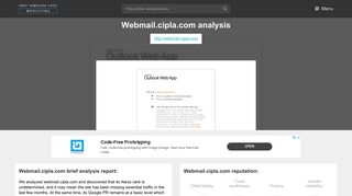 Web Mail Cipla. Outlook Web App