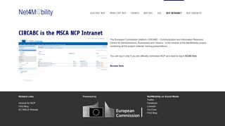 NCP Intranet: Net4Mobility