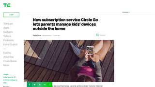 New subscription service Circle Go lets parents manage kids' devices ...