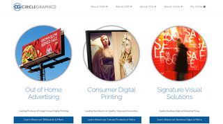 Circle Graphics, a leader in large format digital printing.