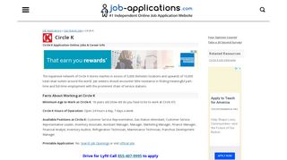 Circle K Application, Jobs & Careers Online - Job-Applications.com